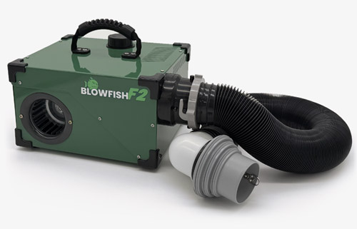 Blowfish Plumbing Smoke Blowers for DWV Plumbing Smoke Testing