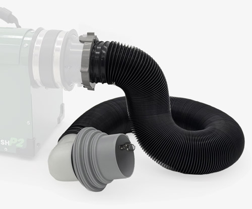 Replacement Blower Hose and Cleanout Adapter