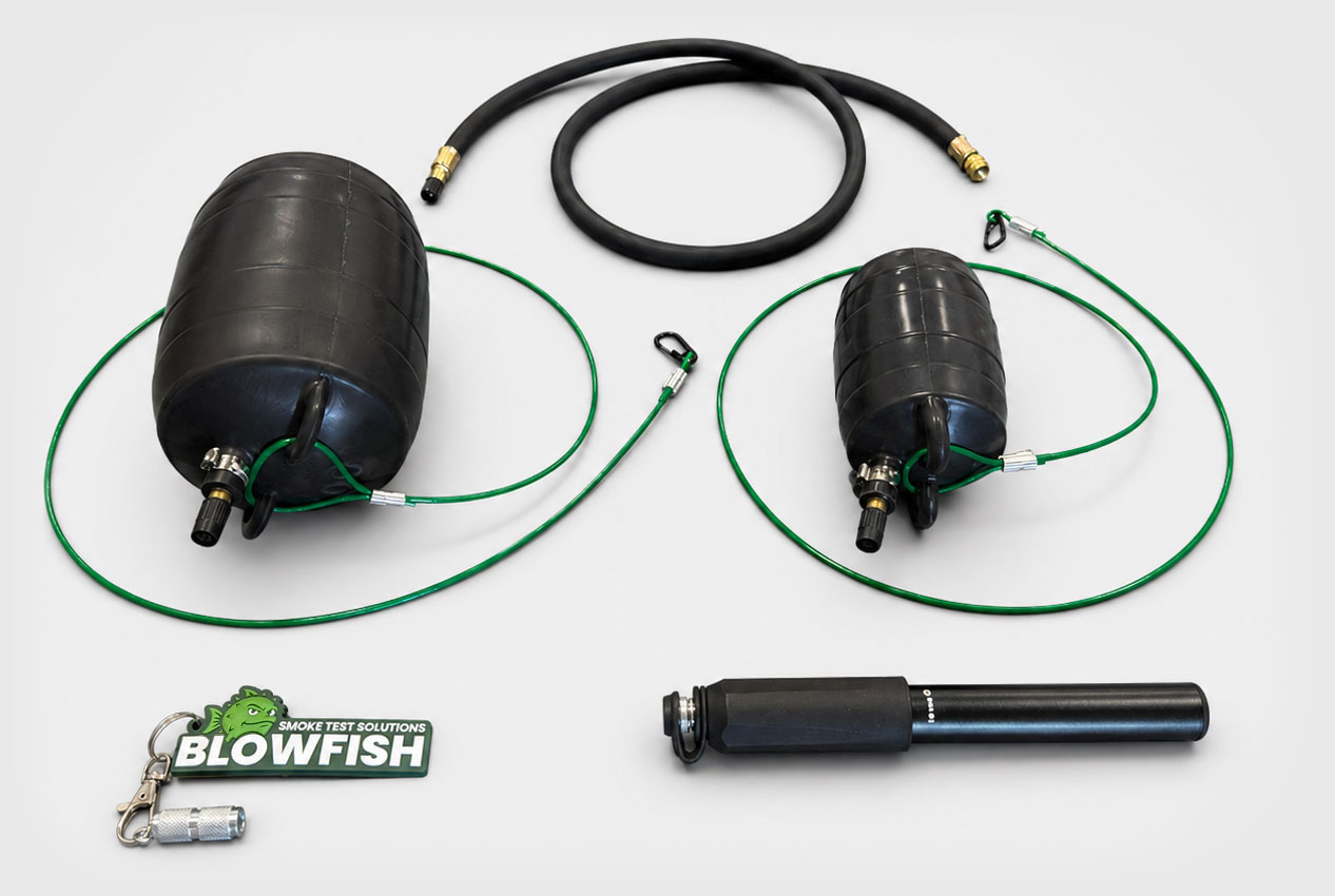 Blowfish Pipe Plug System
